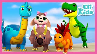 Dinosaur MEGA Fun Compilations  Eli Kids Songs amp Nursery Rhymes [upl. by Lovering]