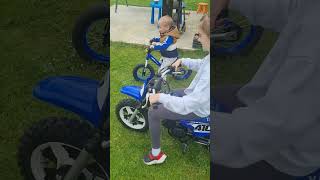 Yamaha balance bike vs Yamaha PWvigosworld [upl. by Aliam]