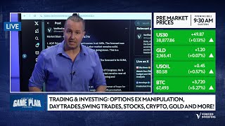 Trading amp Investing Options Ex Manipulation Day Trades Swing Trades Stocks Crypto gold and More [upl. by Genaro107]