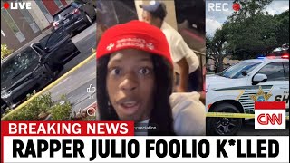 Florida Rapper Julio Foolio Setup Shot At Birthday Party Witness Seen 2 Cars Follow [upl. by Tortosa]