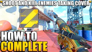 Fastest Way to Complete quotShoot amp Kill Enemies Taking Coverquot Camo Challenge in Black Ops Cold War [upl. by Monaco]