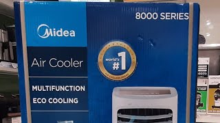 Latest Midea Air Cooler 8000 Series 2023  Model No AC20017JR  50 liter Water Tank [upl. by Rubinstein]