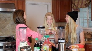 Smoothie Challenge w BindleBeautyx amp Madisenrosebeauty1 [upl. by Cheng749]