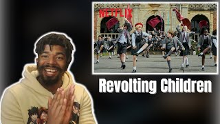 DTN Reacts Revolting Children Full Song  Roald Dahls Matilda the Musical  Netflix [upl. by Ocirred]