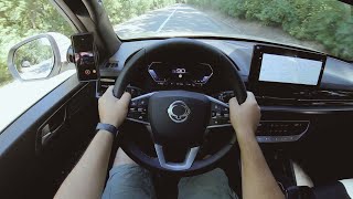 KGM SsangYong Musso Grand 2024 Facelift POV Test Drive [upl. by Aguayo286]