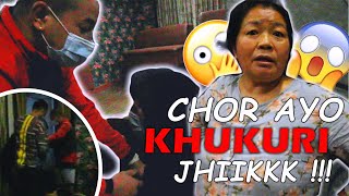 KHUKURI KA CHA  VIRAL MOM  CHOR PRANK [upl. by Malvina]