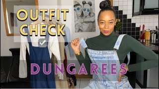 How do you style dungarees Outfit Check [upl. by Jollanta]