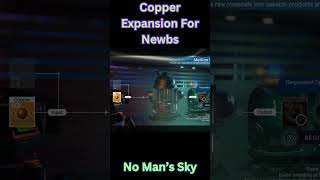 NMS How to Expand Copper for Beginners shorts nomanssky gaming [upl. by Anjanette779]