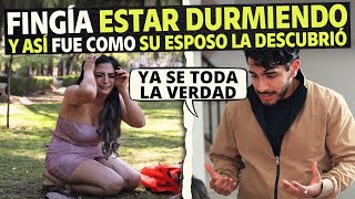 Fingía estar durmiendo y así fue como su esposo la descubrió [upl. by Llerehs]