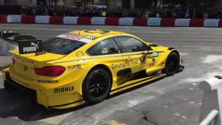 DTM Formula 1  Nagy Futam V 2017 May 1  In Budapest VIP View Street Parade [upl. by Hallie]