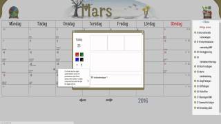 Klassrumskalendern en interaktiv kalender från Majemaförlaget [upl. by Hamal]