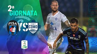 HIGHLIGHTS  Pisa vs Como 22  SERIE BKT [upl. by Llechtim]