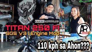 PinakaMalakas na RUSI TITAN 250 FI sa Pinas  SGS V3 UPGRADE [upl. by Sophie399]