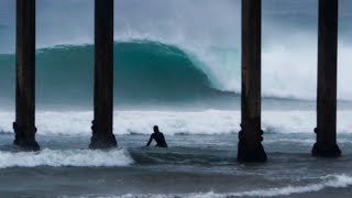 STORMY OFFSHORE BARRELS in San Diego [upl. by Anabahs898]