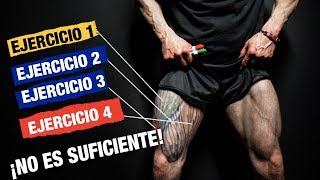 La RUTINA PERFECTA para PIERNAS Sets y Repeticiones Incluidas [upl. by Norton]