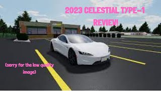 2023 Celestial Type1 Review Tesla Roadster Xterrestial in GREENVILLE [upl. by Kincaid]