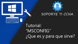 MSCONFIG ⚙️ ¿Qué es y para que sirve  Optimiza tu PC sin programas [upl. by Jelena752]