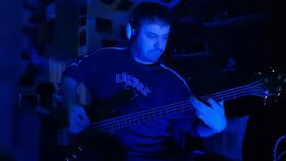 Volbeat  Battleship Chains Bass Cover [upl. by Christmann]