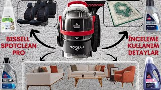 Bissell Spotclean Pro İncelemeKullanımDetaylar  O Markalara Çok Para Vermeye Gerek Yok [upl. by Darton]