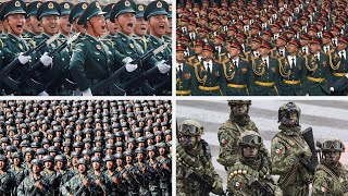 10 DESFILES MILITARES mas IMPRESIONANTES del Mundo [upl. by Assiluj751]