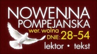 Nowenna Pompejańska  cz DZIĘKCZYNNA  z lektorem [upl. by Anai662]