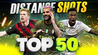 TOP 50 LONG SHOT GOALS 2023 [upl. by Wieche]