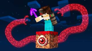 Minecraft But Its On 1 Scary Block [upl. by Cairistiona149]