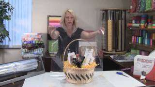 Premier Packaging  How to Make a Gift Basket [upl. by Simpson]