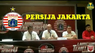 SUASANA PRESS CONFRENCE PERSIJA JAKARTA JELANG UJICOBA KONTRA GEYLANG INTERNATIONAL I SERGIO FARIAS [upl. by Caldeira]