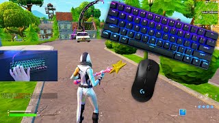 SteelSeries Apex Pro Mini Fortnite Map🤩Keyboard Sounds 240 FPS Smooth 4K⭐ [upl. by Auqcinahs574]