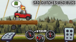 Sad and Unexpected Glitches  Bugs Compilation  Hill Climb Racing 2 [upl. by Pendleton]