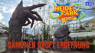 Heide Park Resort 2024  DÄMONEN GRUFT Eröffnung ☠️ [upl. by Everrs868]