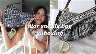 spent 5 months of rent on my first DIOR bag  what fits inside [upl. by Ohs]