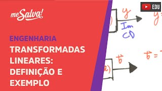 Me Salva Álgebra Linear  EVET17  Transformadas Lineares Definição e Exemplo [upl. by Taryn671]