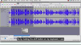 Audacity Tutorial 2 Audio Editing [upl. by Nauj]