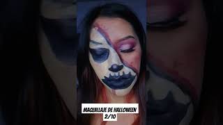 compartes maquillaje gringe makeup halloween viralshort [upl. by Amadus]