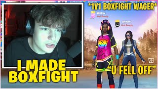 CLIX Returns To BOXFIGHT Wagers amp SILENCED Cocky PRO PLAYER In 1v1 Boxfight amp Zone Wars Fortnite [upl. by Gulick]