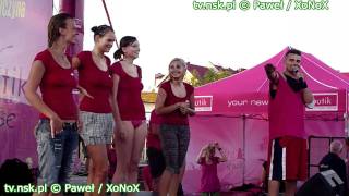 tvnskpl 20110628 Nowy Dwór Mazowiecki  Plac Solny  PINK SUNRISE by BUTIK cz66 [upl. by Nonnac265]