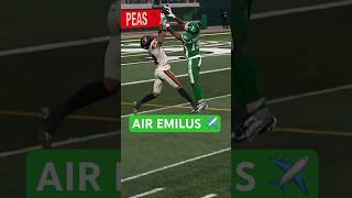 Samuel Emilus STEALS an interception to score this touchdown cfl football cflfootball [upl. by Hammond752]