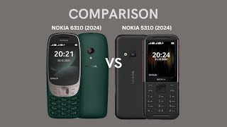 Nokia 6310 vs Nokia 5310  Retroinspired phones [upl. by Niliac202]