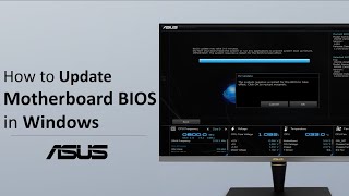 How to Update ASUS Motherboard BIOS in Windows  ASUS SUPPORT [upl. by Vernen290]