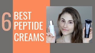 MY TOP 6 PEPTIDE CREAMS DRUGSTORE amp HIGH END DR DRAY [upl. by Raskind]