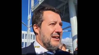 SALVINI QUELLI SONO CRETINI NON TIFOSI [upl. by Dloraj]