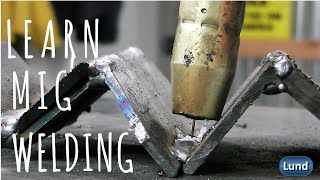 💥 BEGINNER WELDING SERIES LEARN HOW TO MIG WELD E4 [upl. by Attelrac]