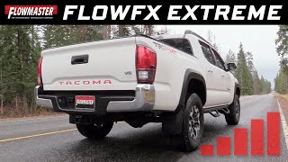 20162021 Toyota Tacoma 35L  Flowmaster Outlaw Extreme  817959 [upl. by Alyahc24]