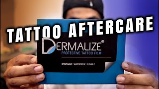 HOW TO APPLY DERMALIZE TATTOO AFTERCARE [upl. by Anil]