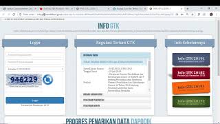 CARA CEK INFO GTK TANPA MENGGUNAKAN AKUN PTK NUPTK DAN AKUN SIMPKB [upl. by Dorice]