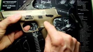 LaZouche Custom airsoft TM MampP9 V Custom review [upl. by Ahtilat401]