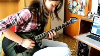 OctavariumRazors Edge  Dream Theater  Solo Cover [upl. by Tecla]