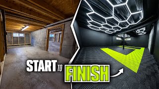 JAI CONSTRUIT LE GARAGE DE MES RÊVES  TIMELAPSE RÉNOVATION [upl. by Jone463]